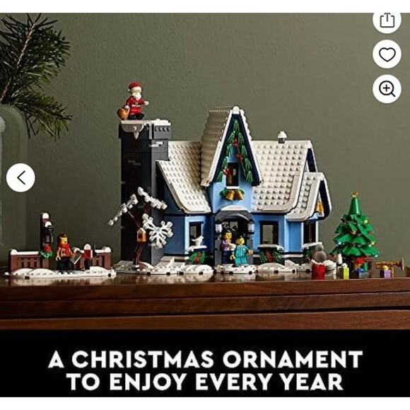 LEGO Icons Santa’s Visit 10293 Christmas House, NIB - Picture 6 of 7